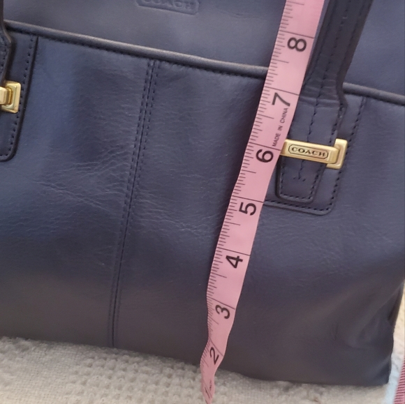 Coach Tote Purse Midnight Alexis Taylor Tote. - Picture 3 of 9